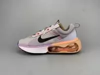 hommes nike air max 2021 running chaussures pink orange